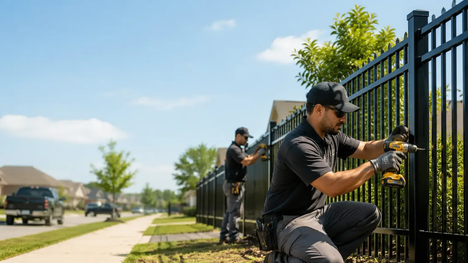 Metal Fence Installation in Mackinaw, IL